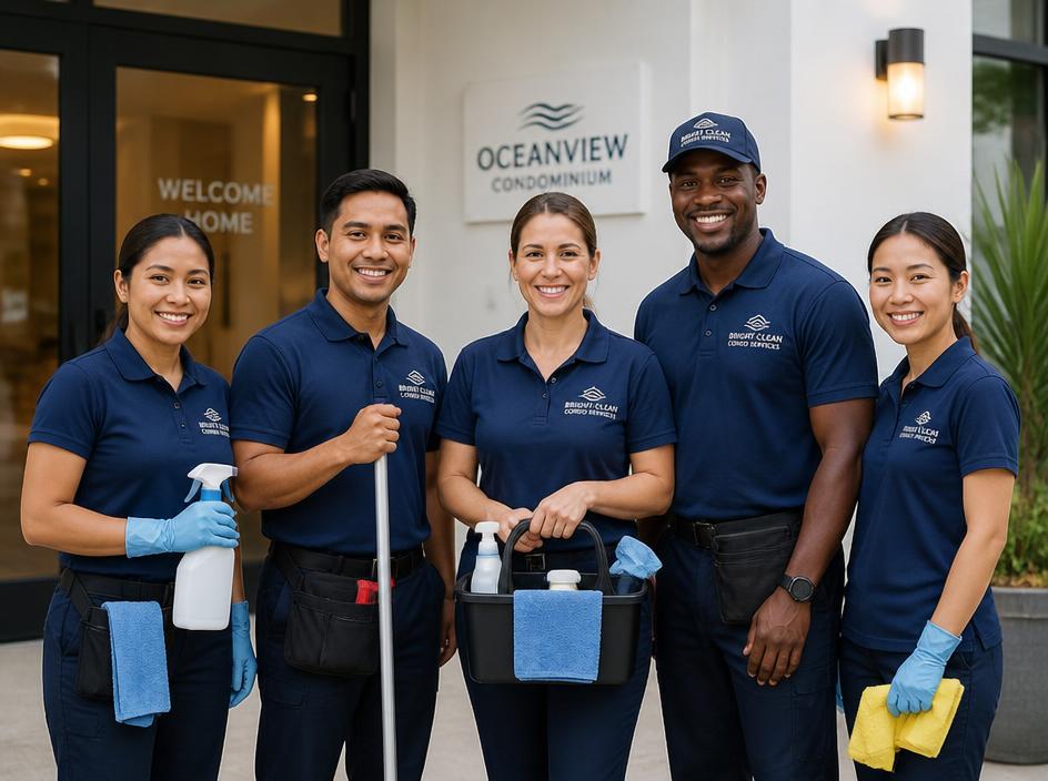 Equipe RM Clean Limpezas pronta para atender